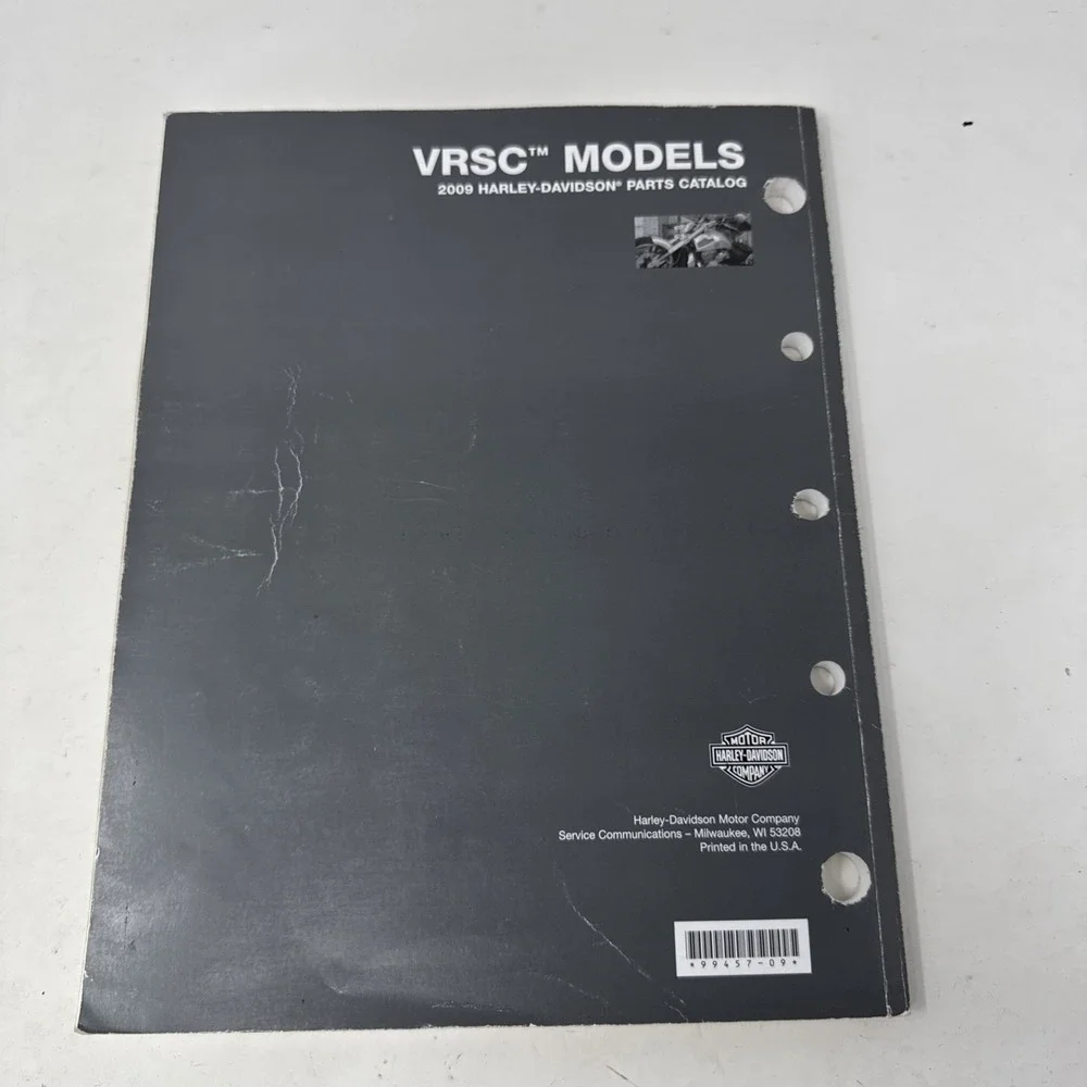 HARLEY DAVIDSON 2009 VRSC‎ MODELS PARTS CATALOG 99457-09